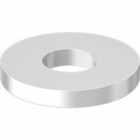 BSC PREFERRED Mil. Spec. Washer Nylon Plastic Number 4 Screw Size NAS1515-H04L, 100PK 92150A104